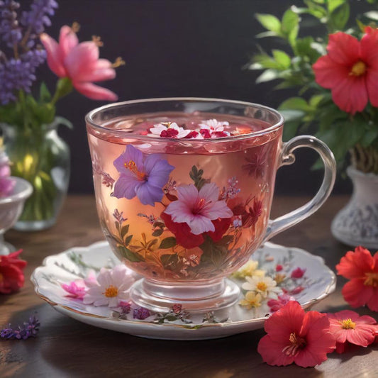 Aromatic Bliss: How Floral Tea Blends Can Melt Away Your Stress 🌸🍵 #AromaticBliss #FloralTeaMagic