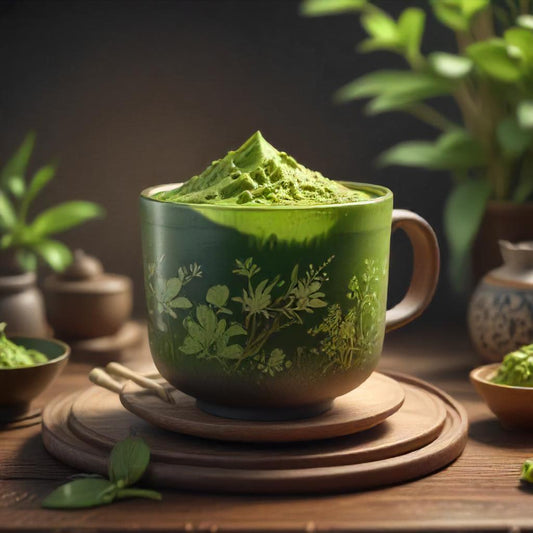 The Magic of Matcha: How Green Tea Blends Can Help You De-Stress 🍵✨ #MatchaMagic #GreenTeaCalm