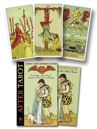 After Tarot Deck Tarot deck extended narratives After Tarot reading Pietro Alligo tarot deck Future tarot imagery