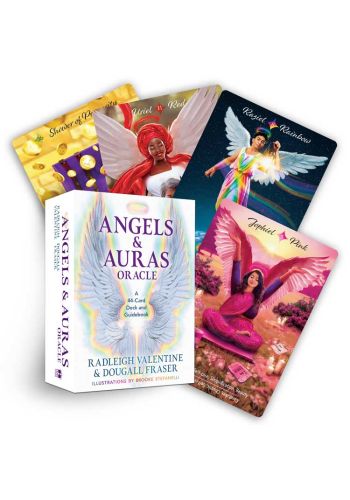 Angels and Auras Oracle Cards Divine Guidance Deck Spiritual Insights Cards Angelic Messages Oracle Deck Auras and Energies Oracle Cards