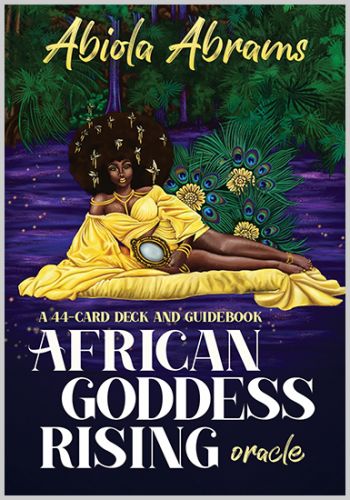 African Goddess Rising Oracle Card Deck Spiritual guidance oracle cards Abiola Abrams oracle deck Divine feminine oracle cards African goddesses oracle cards