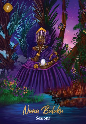 African Goddess Rising Oracle Card Deck Spiritual guidance oracle cards Abiola Abrams oracle deck Divine feminine oracle cards African goddesses oracle cards