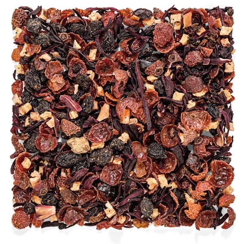 Organic berry tea Hibiscus berry tea Loose leaf berry tea Berry picking delight tea Summer berry tea blend